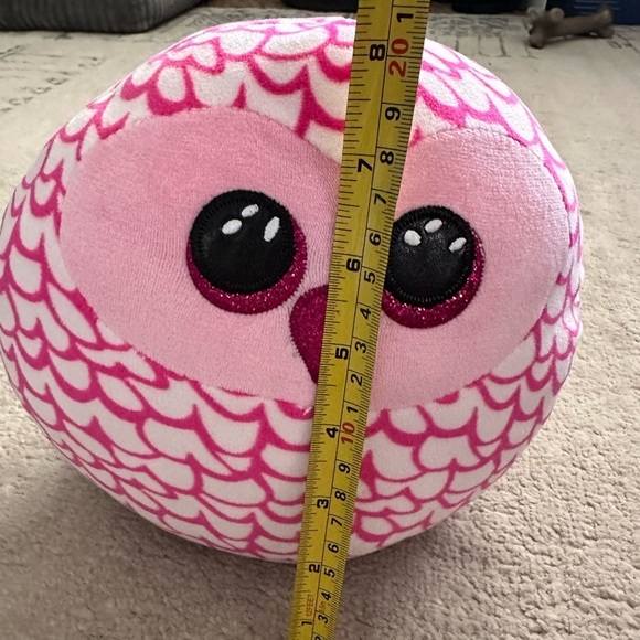 TY Squish- A- Boos Pillow Plush Pinky Owl - Picture 2 of 8